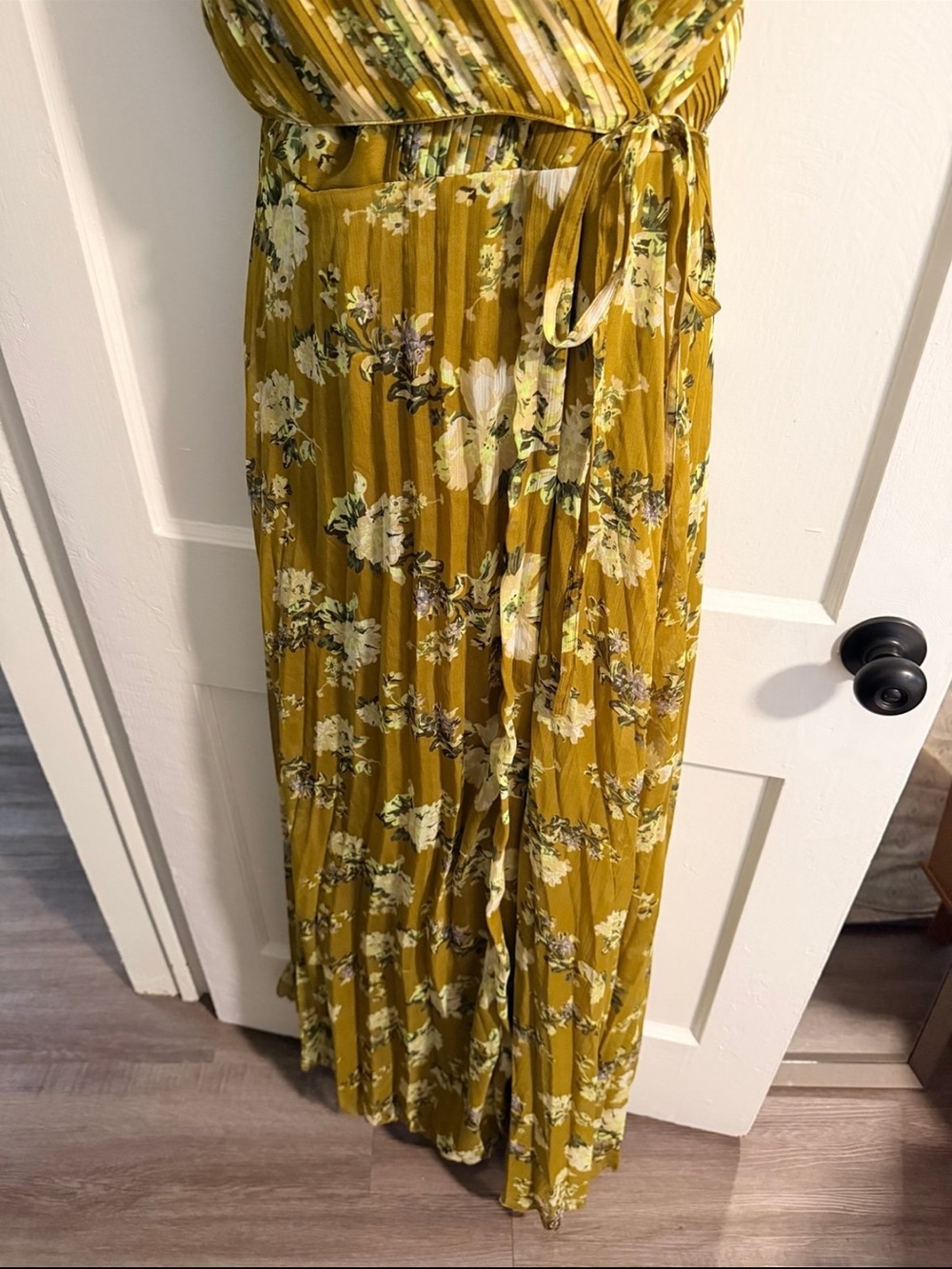 NWT ASOS Floral Wrap Maxi Dress - Picture 8 of 10
